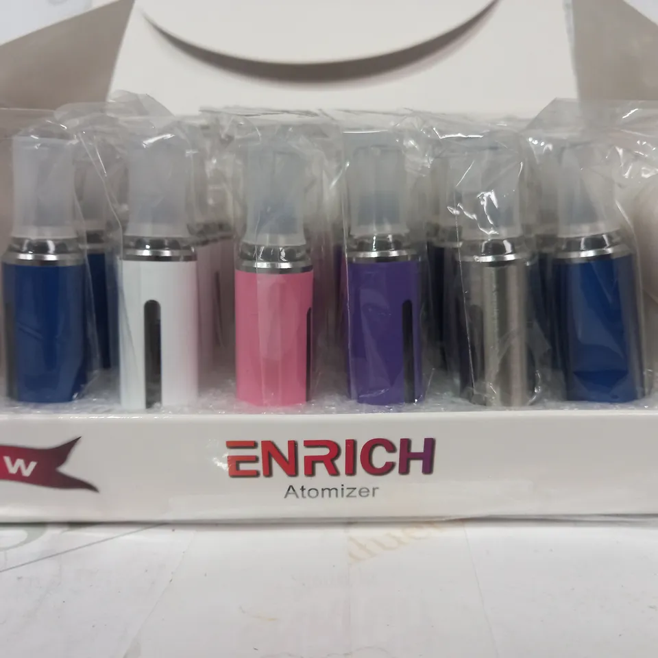 ENRICH PACK OF APPROXIMATELY 20 MT3 E-CIGARETTE ATOMIZERS IN VARIOUS COLOURS