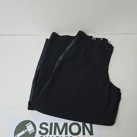 BONPRIX BLACK WOMEN'S TROUSERS, UK 22 (EU 48)