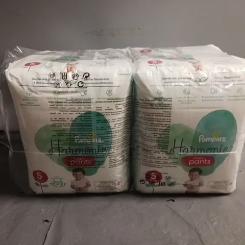 4 PACKS OF HARMONIE NAPPY PANTS 