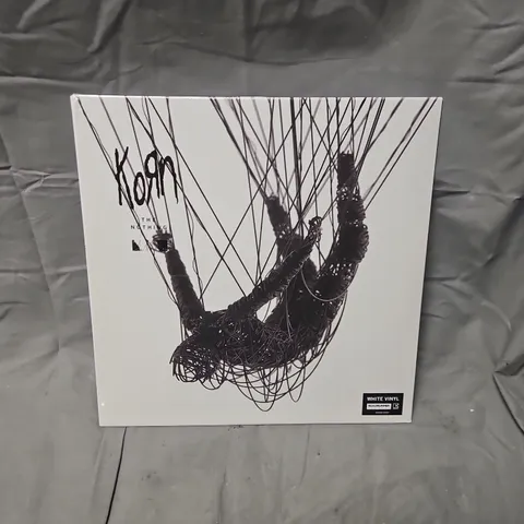 SEALED KORN – THE NOTHING, WHITE VINYL LP