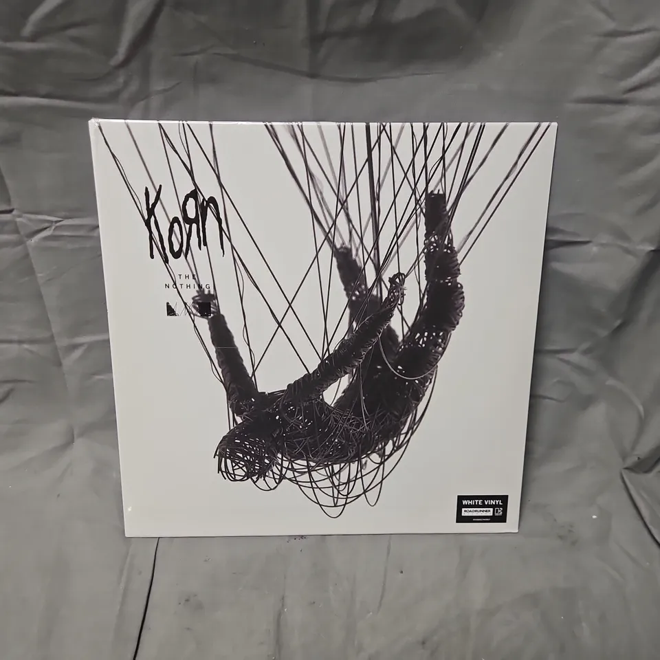 SEALED KORN – THE NOTHING, WHITE VINYL LP