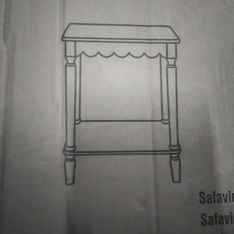 BOXED SAFAVIEH FURNITURE SIDE TABLE