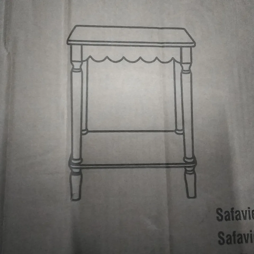 BOXED SAFAVIEH FURNITURE SIDE TABLE