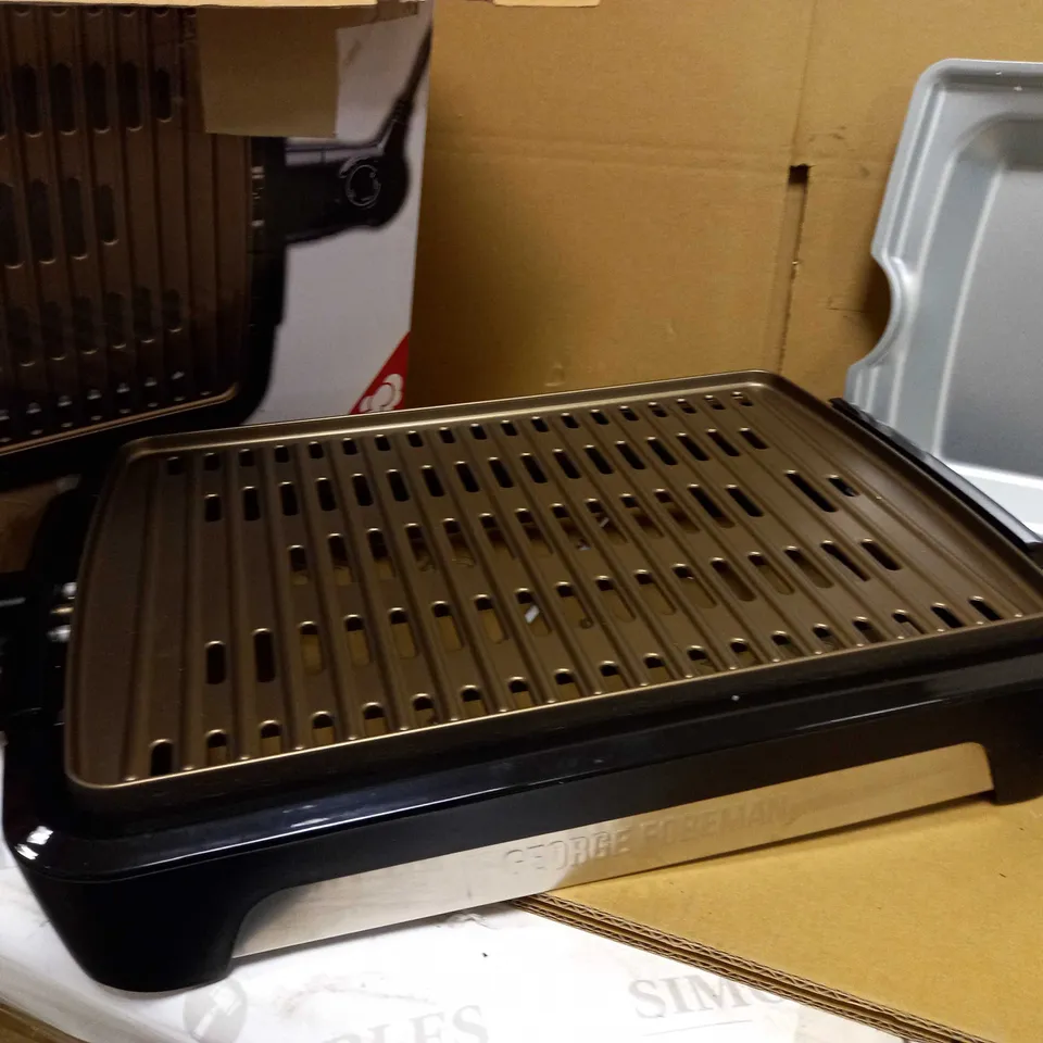 GEORGE FOREMAN SMOKELESS ELECTRIC GRILL