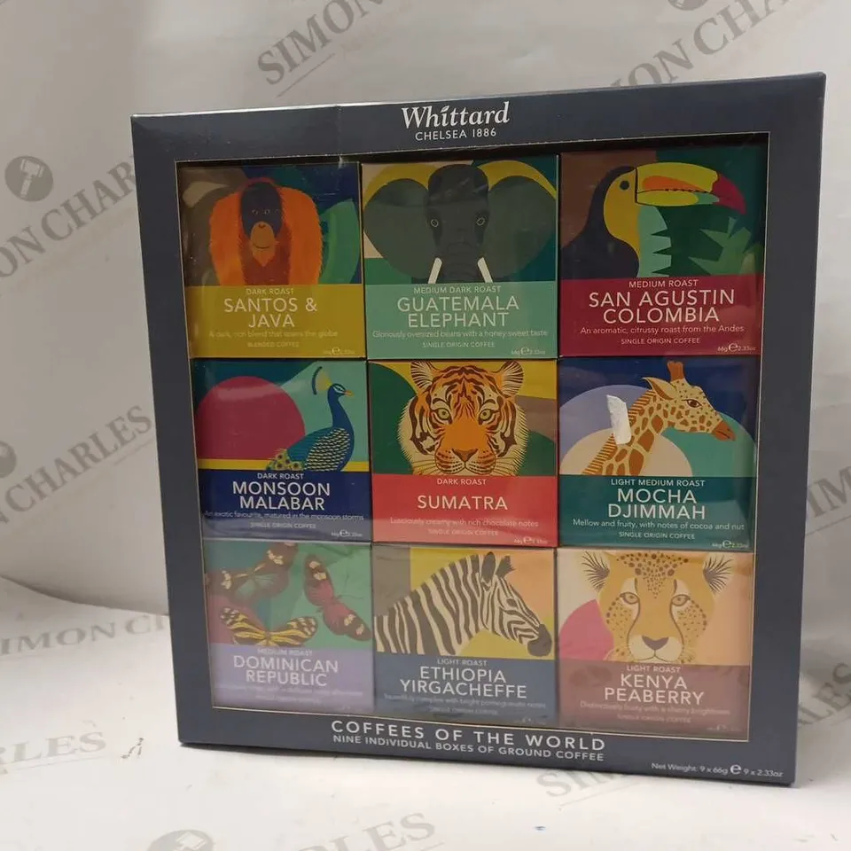 WHITTARD OF CHELSEA - COFFEES OF THE WORLD GIFT SET