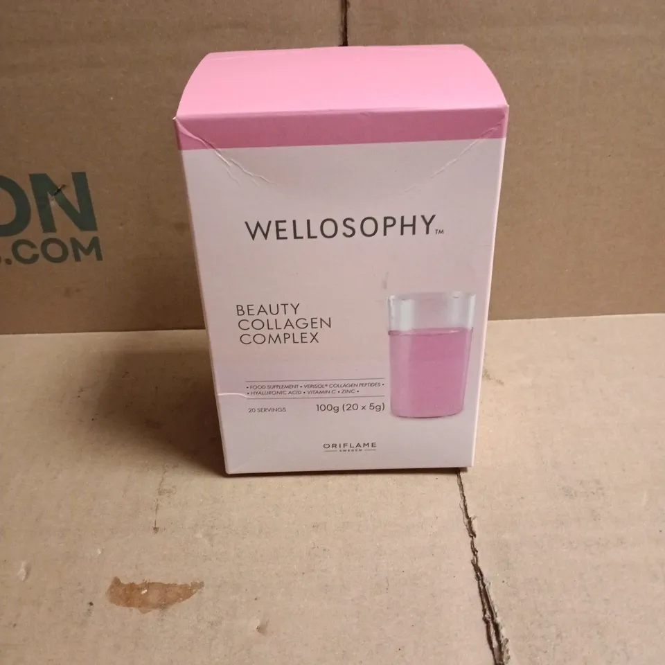 ORIFLAME SWEDEN WELLOSOPHY BEAUTY COLLAGEN COMPLEX 20 SERVINGS