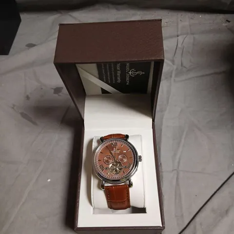 SAMUEL JOSEPH AUTOMATIC LIMITED EDITION SILVER WATCH