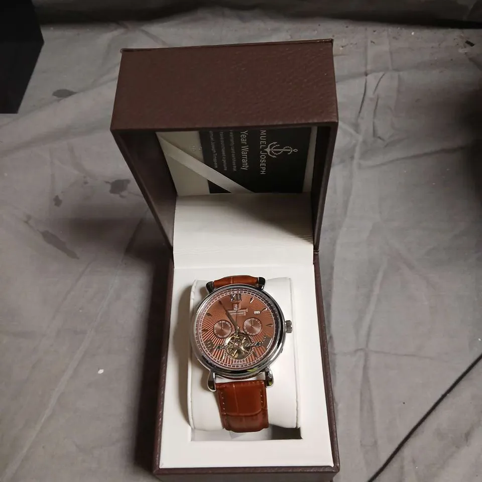 SAMUEL JOSEPH AUTOMATIC LIMITED EDITION SILVER WATCH