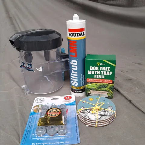APPROXIMATELY 15 HOUSEHOLD ITEMS TO INCLUDE VAX REPLACEMENT PART, COASTERS AND BOX TREE MOTH TRAP