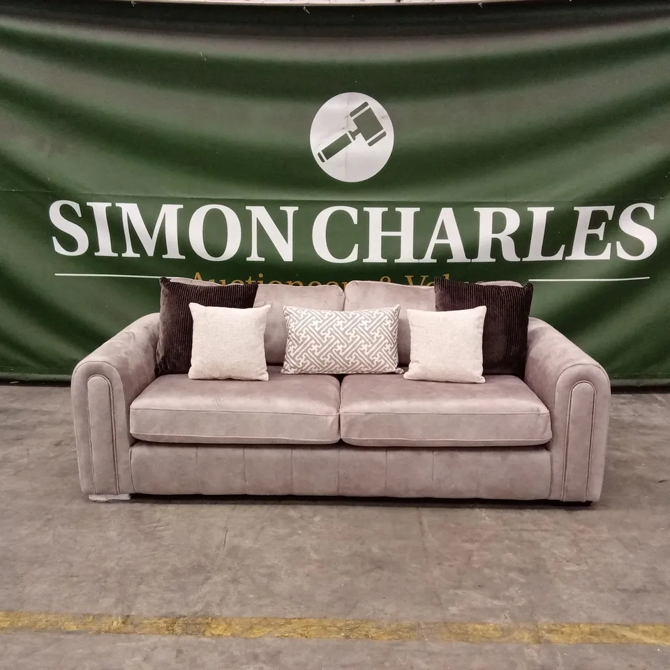 AMARA 3 SEATER SOFA - STONE RRP £1349