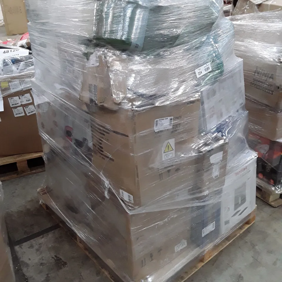 PALLET OF APPROXIMATELY 22 UNPROCESSED RAW RETURN HOUSEHOLD AND ELECTRICAL GOODS TO INCLUDE;