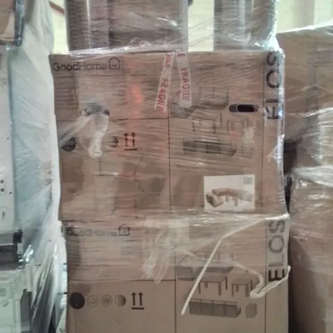 PALLET OF INCOMPLETE GARDEN MODULAR CORNER GARDEN FURNITURE