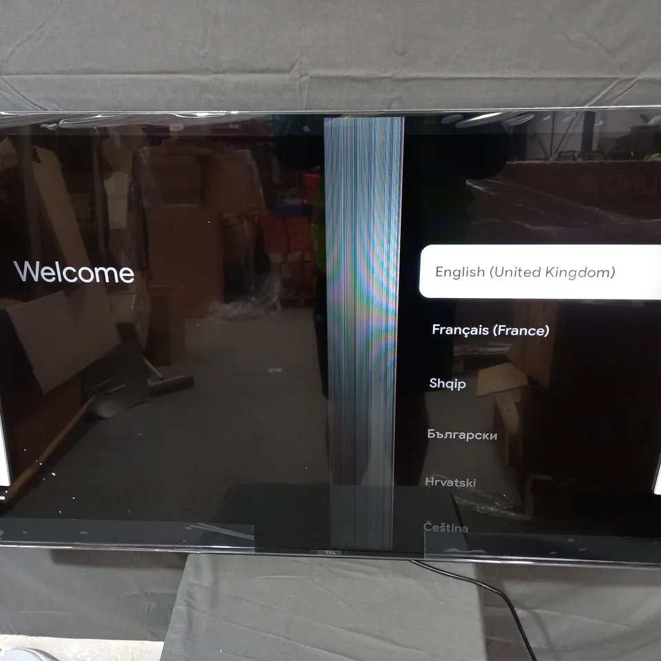 TCL MINI LED 55" TELEVISION - COLLECTION ONLY