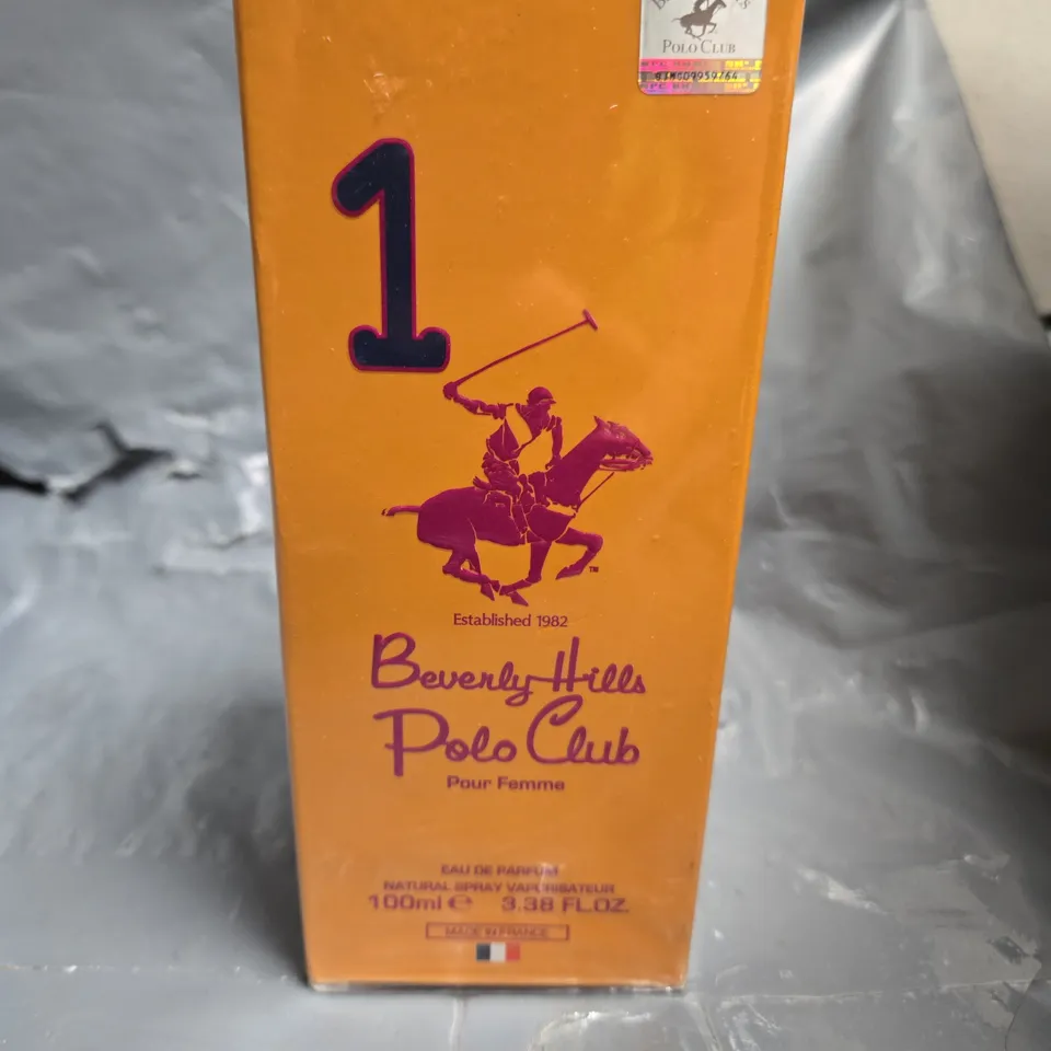 BOXED BEVERLY HILLS POLO CLUB POUR FEMME EAU DE PARFUM 100ML