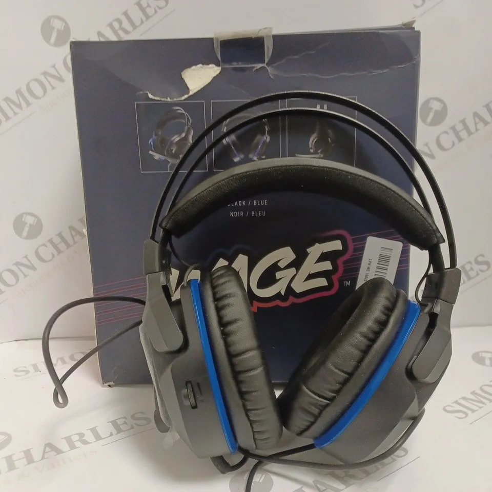 BOXED WAGE PRO UNIVERSAL WIRED GAMING HEADSET WMAGY-N116
