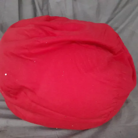 UNBRANDED CHILDREN'S COTTON BEAN BAG IN RED