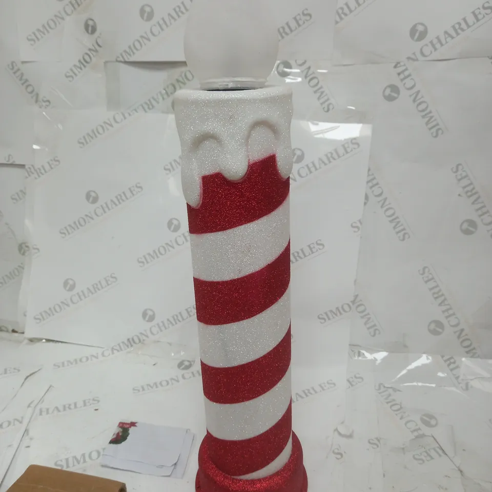 MR CHRISTMAS INDOOR/OUTDOOR 24" LIGHT UP CANDLE