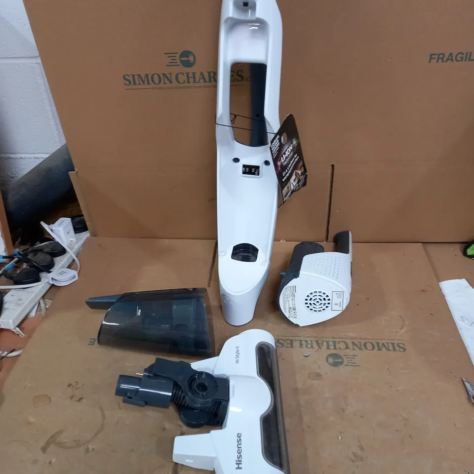 HISENSE HI-STYLE II HVC532WUK 2-IN-1 CORDLESS VACUUM CLEANER RRP £139