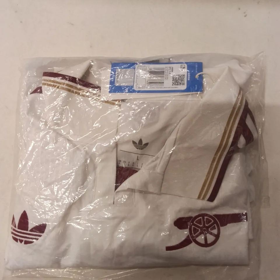 ARSENAL FC ADIDAS FOOTBALL JERSEY – MEN'S, UK LARGE