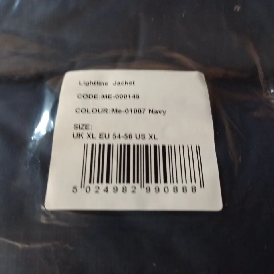 BAGGED MOUNTAIN EQUIPMENT LIGHTLINE JACKET IN NAVY - XL