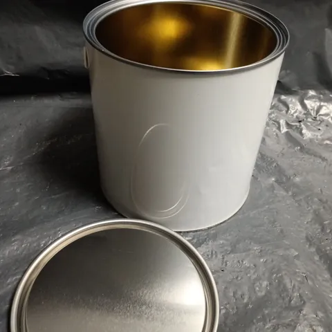 3 X BLANK PAINT CONTAINER TINS 