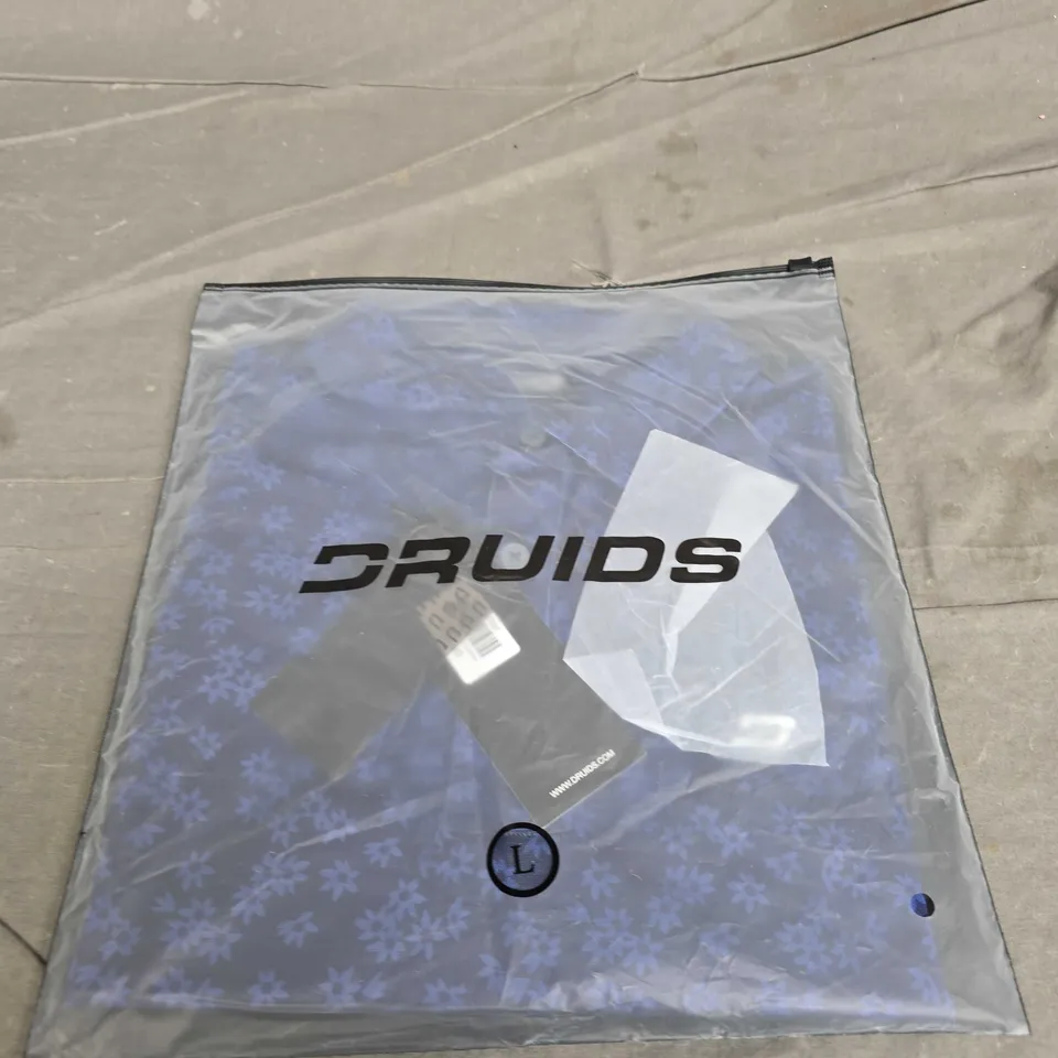 BAGGED DRUIDS POPPY POLO - SIZE L