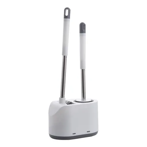 BOXED GANEY FREE-STANDING TOILET BRUSH AND HOLDER (1 BOX)