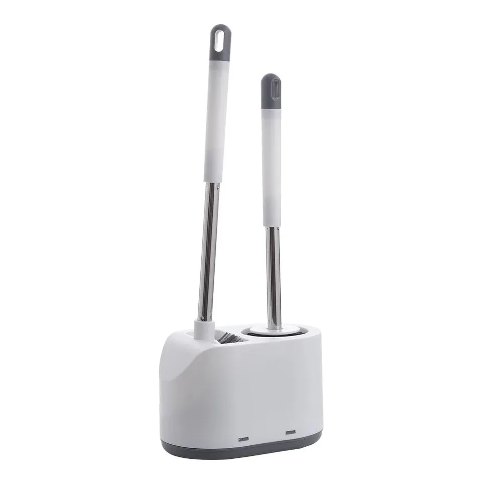 BOXED GANEY FREE-STANDING TOILET BRUSH AND HOLDER (1 BOX)