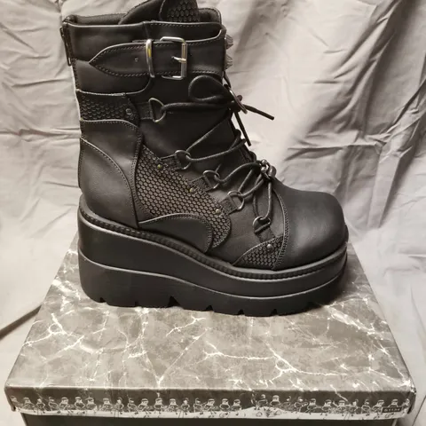 DEMONIACULT SHAKER-60 SHOES IN BLACK - 8