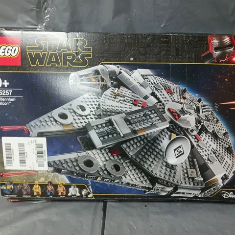 BOXED LEGO STAR WARS MILLENNIUM FALCON 75257