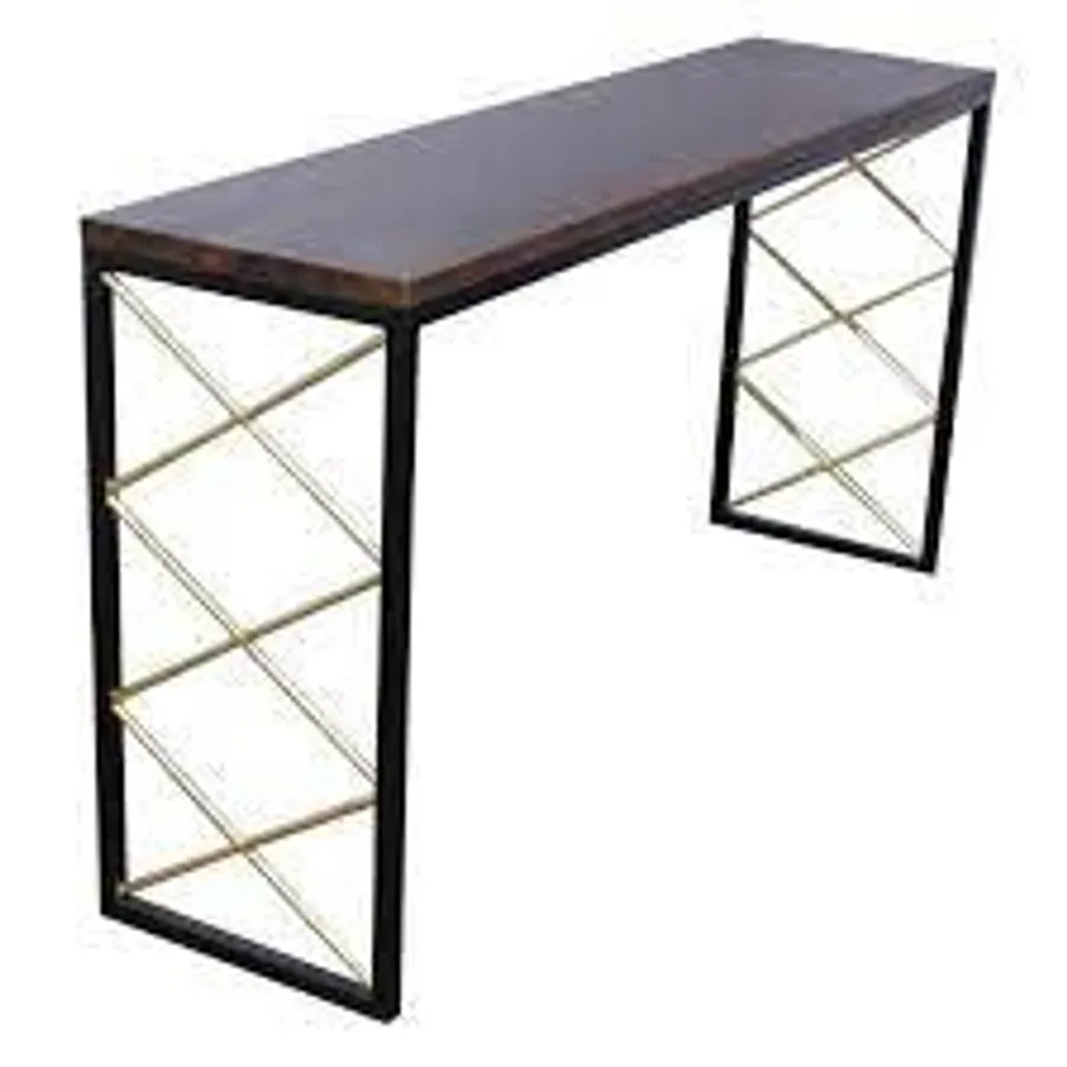 BRAND NEW BOXED ADDIS CONSOLE TABLE 180X96.5X63.5cm (1 BOX)