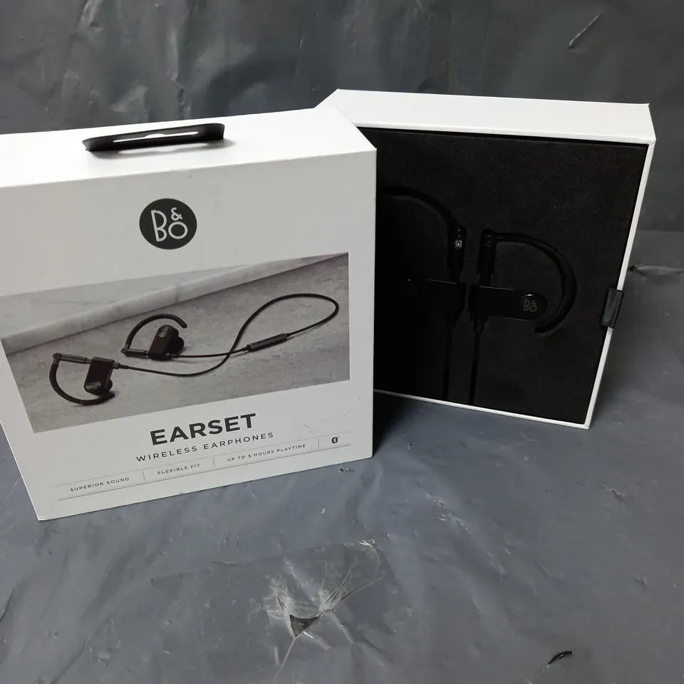 BOXED B&O EARSET WIRELESS EARPHONES 