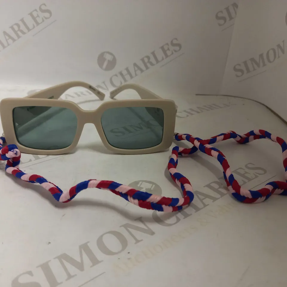 MISSONI RECTANGLE SUNGLASSES CREAM RRP £85