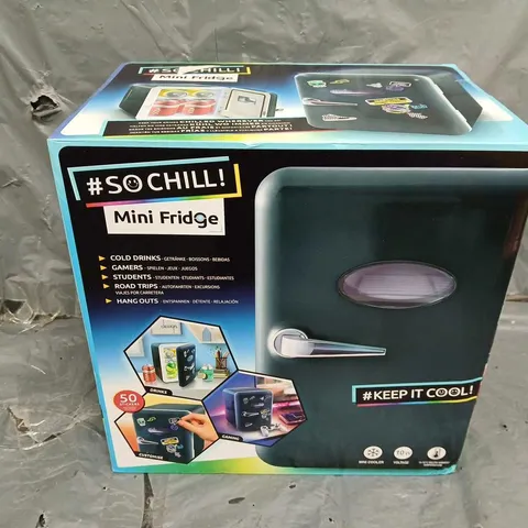 BOXED SO CHILL MINI FRIDGE