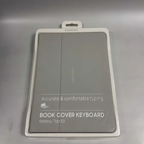 BOXED SAMSUNG GALAXY TAB S3 BOOK COVER KEYBOARD 