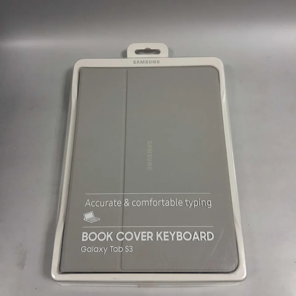 BOXED SAMSUNG GALAXY TAB S3 BOOK COVER KEYBOARD 