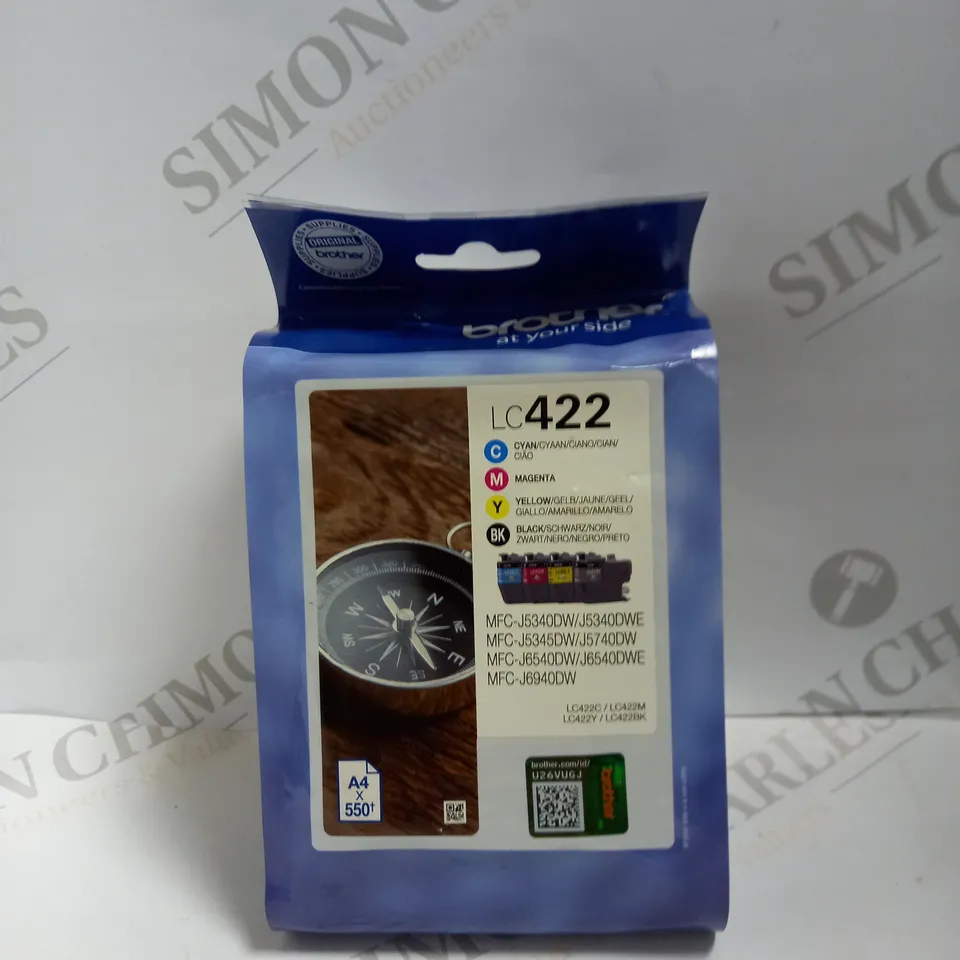 BROTHER LC422VAL INK CARTRIDGE VALUE PACK