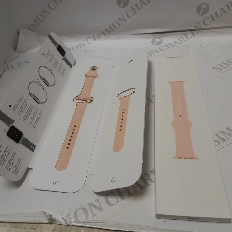 APPLE WATCH PINK SAND SPORT STRAP - STAINLESS STEEL PIN 40MM 
