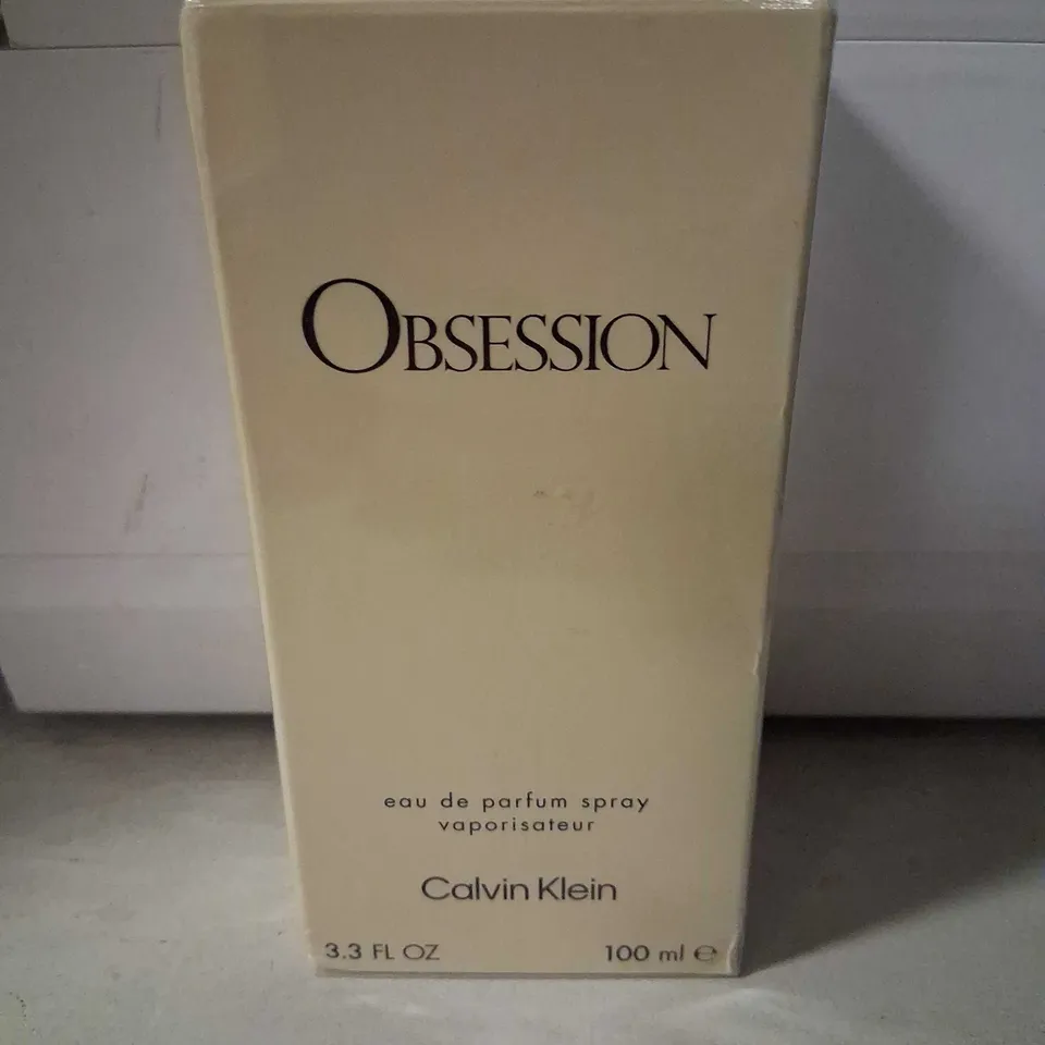 BOXED AND SEALED CALVIN KLEIN OBSESSION EAU DE PARFUM 100ML