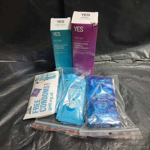 APPROXIMATELY 20 ASSORTED CONDOM & LUBRICANT PRODUCTS