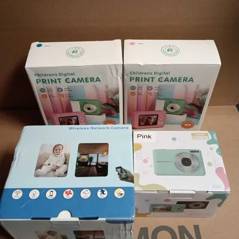 APPROXIMATELY 7 ASSORTED ELECTRICAL PRODUCTS TO INCLUDE CHILDRENS CAMERA, NETWORK CAMERA, MOUSE ETC 