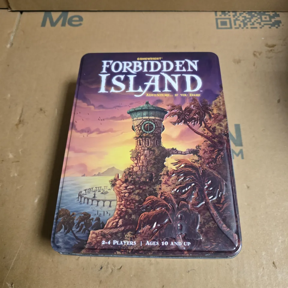 FORBIDDEN ISLAND GAME (TIN) – 2–4 PLAYERS, AGES 10+ (GAMEWRIGHT)