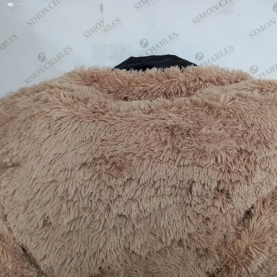 COZEE PAWS ODOUROLOGY FLUFFY ROUND PET BED EXTRA LARGE