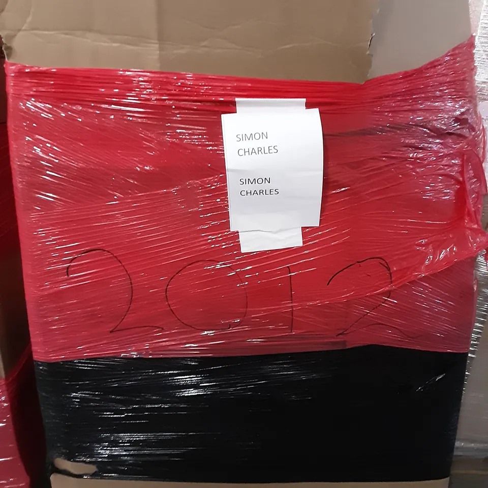 PALLET OF ASSORTED PRODUCTS INCLUDING RECCI BEDDING, M DESIGN FLOATING SHELVES, BENKSTEIN, CUTLERY TRAY KITCHEN DRAWER ORGANISER, PIPISHELL TOILET SEAT