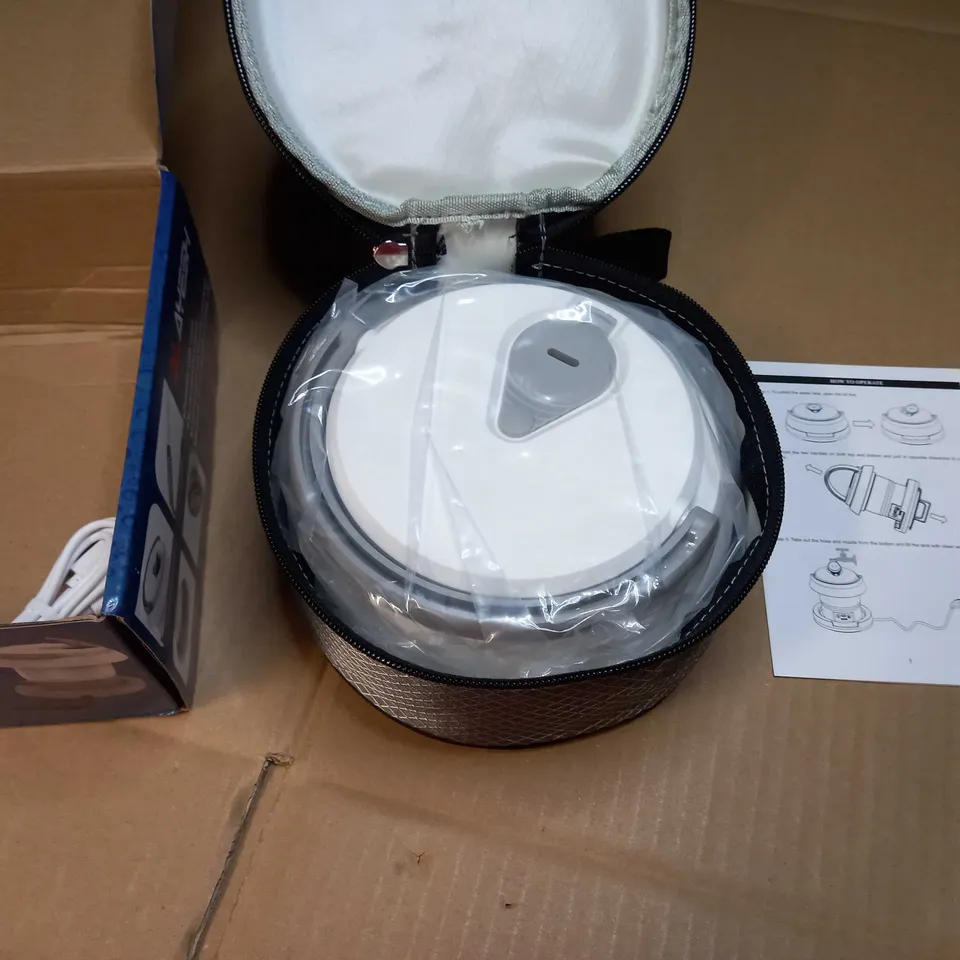 BOXED ABLUTION PORTABLE WATER DISPENSER FOR TRAVEL/CAMPING