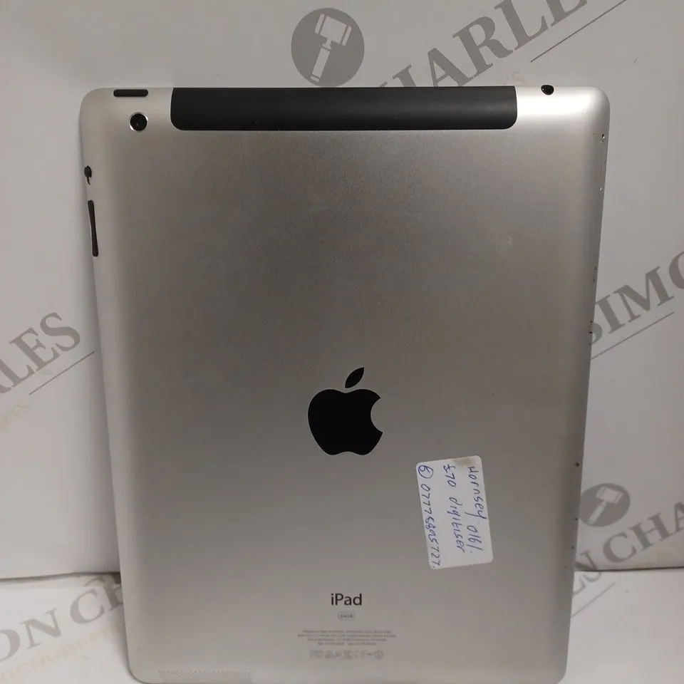 APPLE IPAD MODEL A1430 64GB