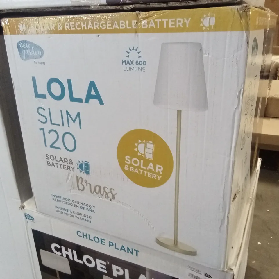 BOXED LOLA SLIM 120 INDOOR/OUTDOOR LIGHT 