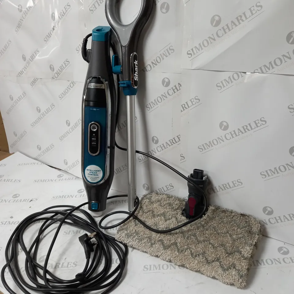 SHARK KLIK N FLIP SMARTONIC DELUXE STEAM POCKET MOP S6003UKCO WITH 4 GRIP PADS