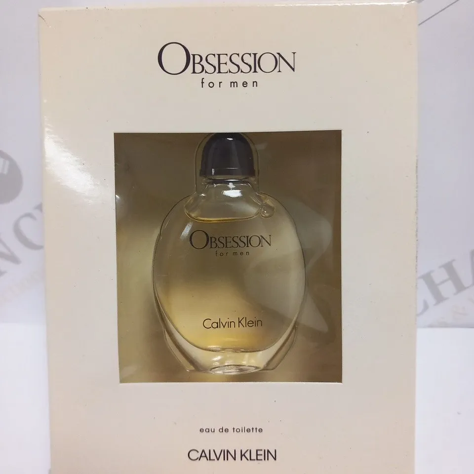 BOXED CLAVIN KLEIN OBSESSION FOR MEN EAU DE TOILETTE 15ML