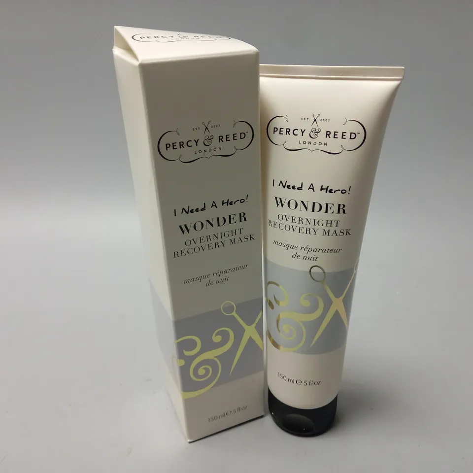 BOXED PERCY REED LONDON I NEED A HERO OVERNIGHT RECOVERY MASK (150ml)